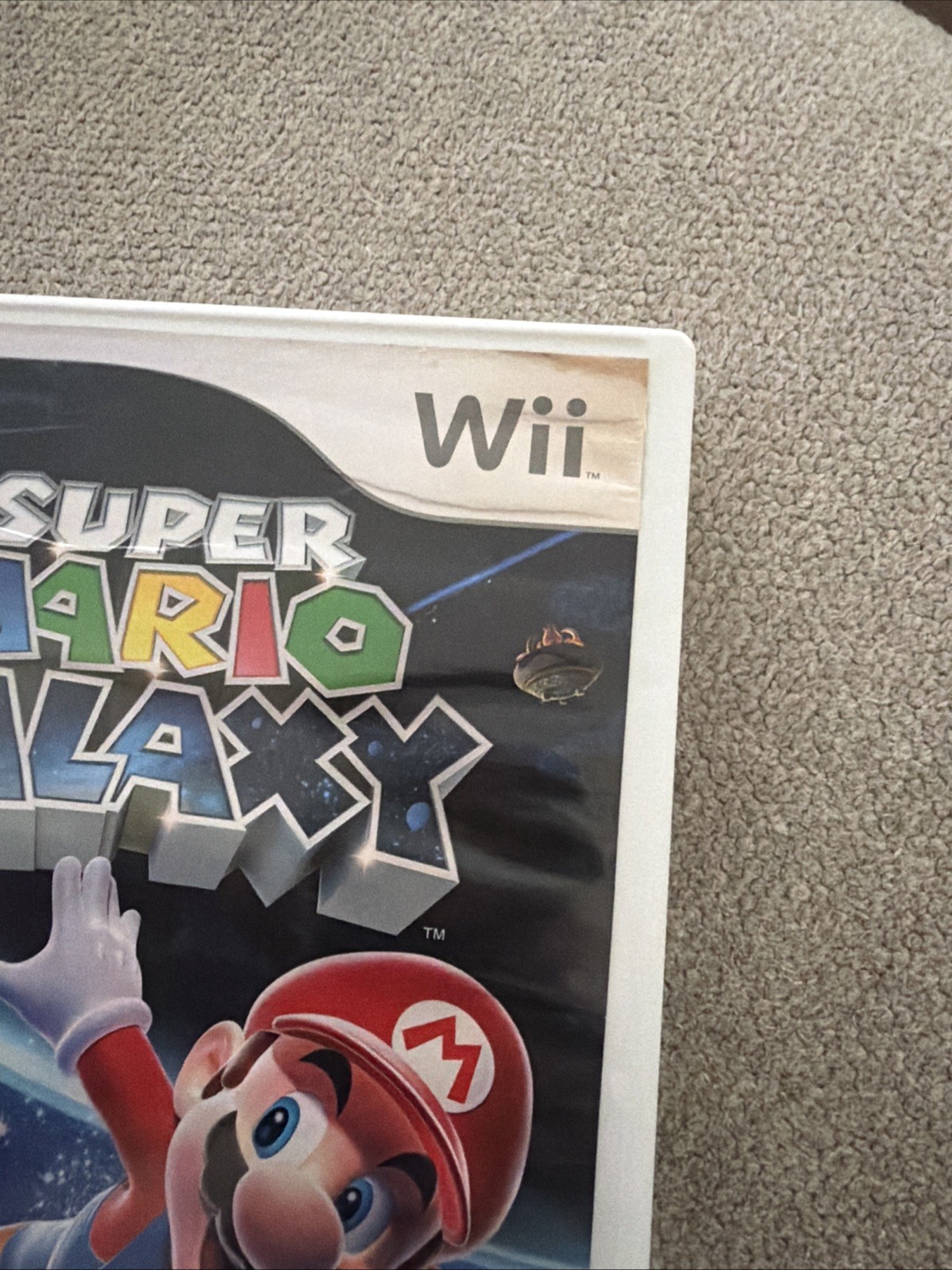 Super Mario Galaxy Nintendo Wii – No Manual Tested READ