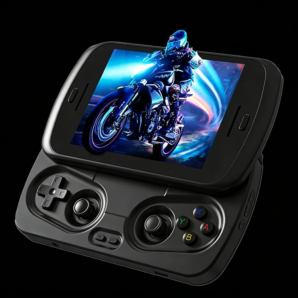 RG Slide Handheld Game Console, Unisoc T820 6Nm 5G Processor, 8GB RAM+128GB Stor