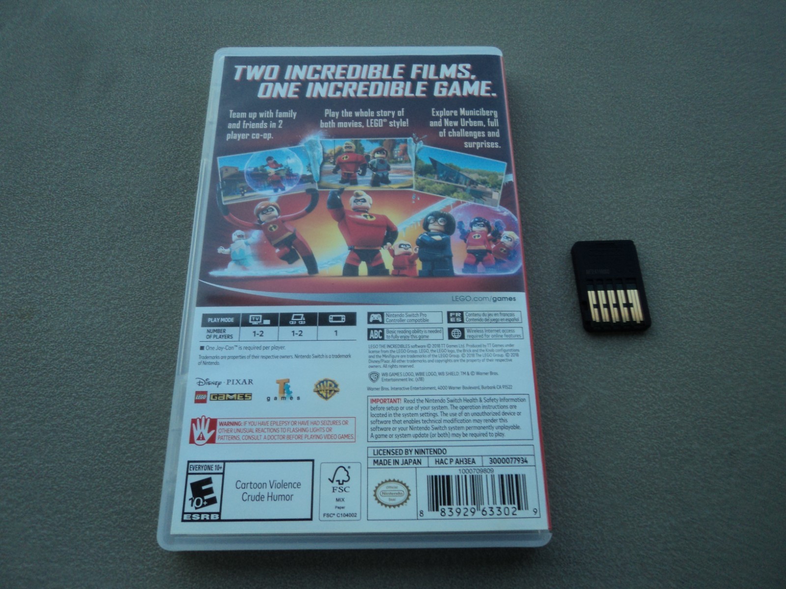 LEGO The Incredibles – Nintendo Switch Game and Case – Tested!