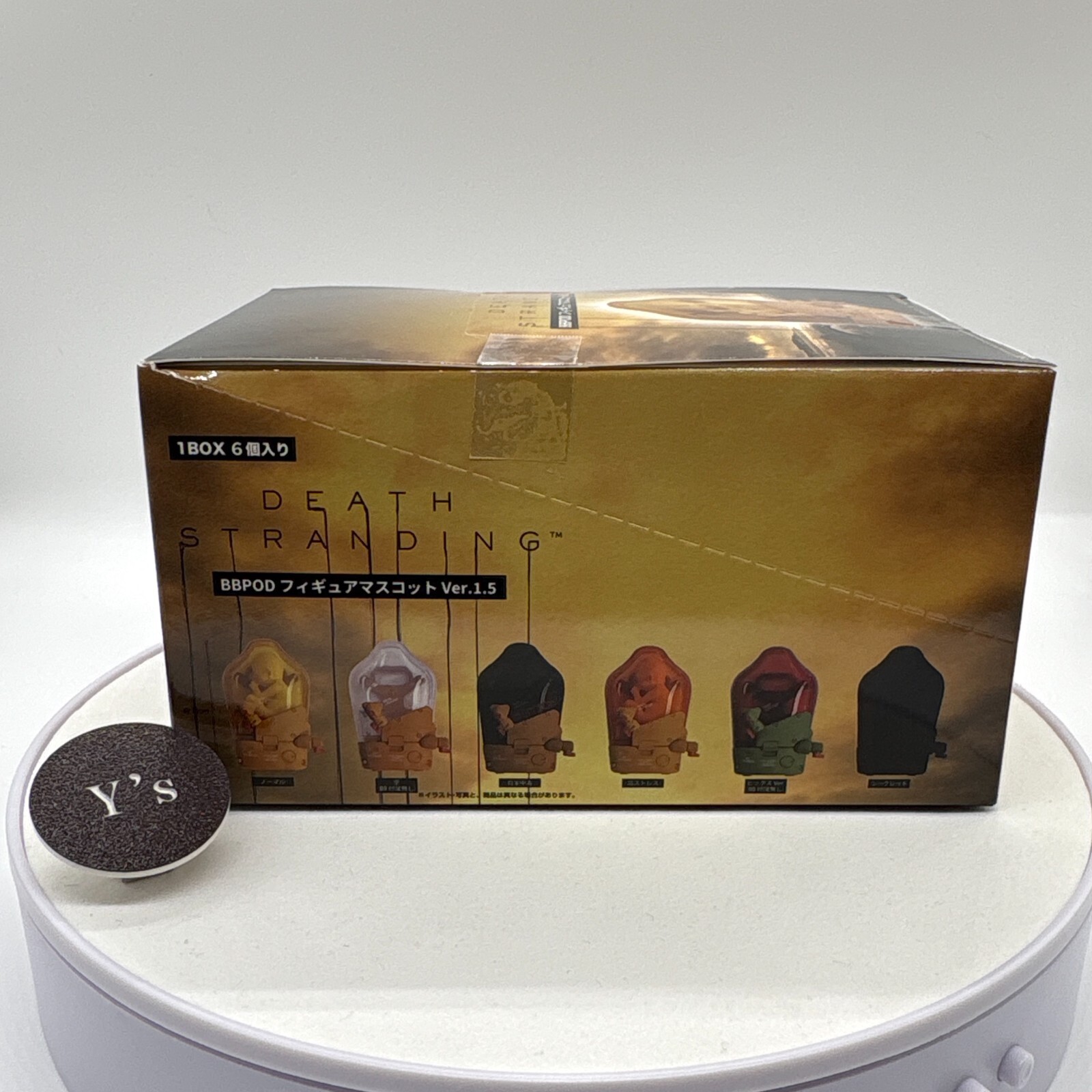 NEW DEATH STRANDING BB POD FIGURE MASCOT 6PC SET KOJIMA PRODUCTION VER. 1.5 Mini