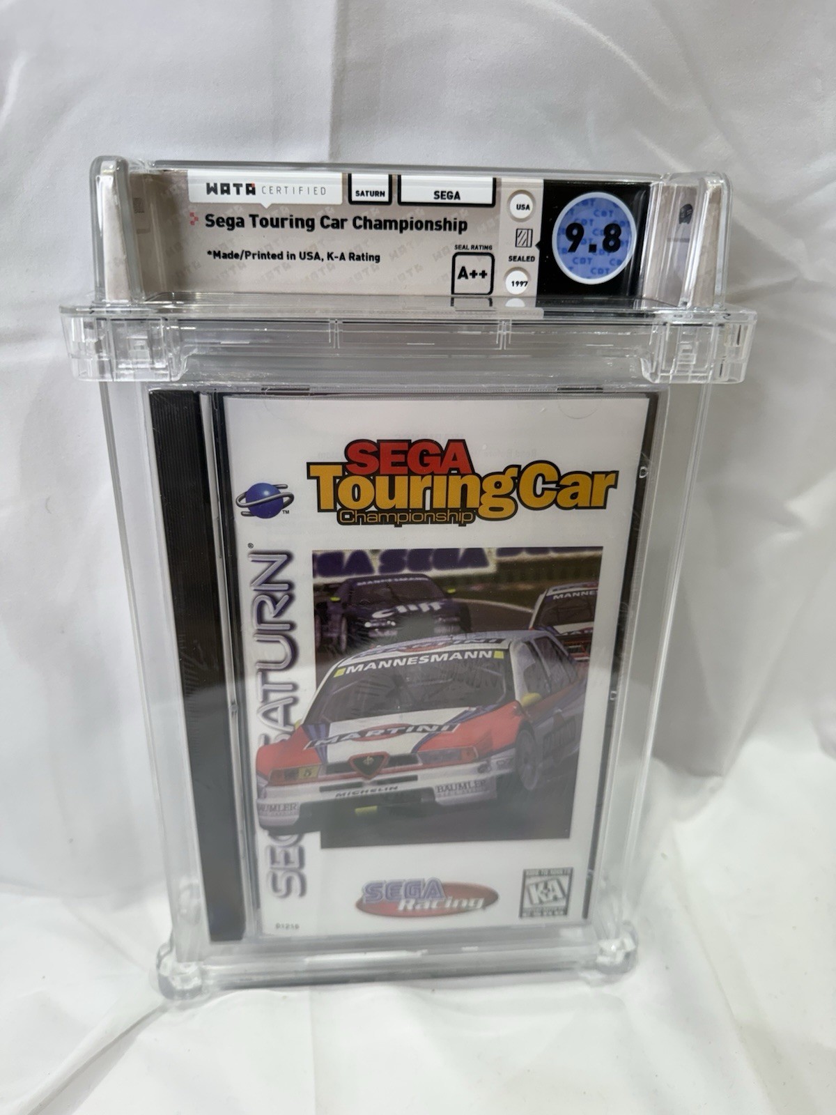 Sega Touring Car Championship (Sega Saturn, 1997) WATA 9.8 A++