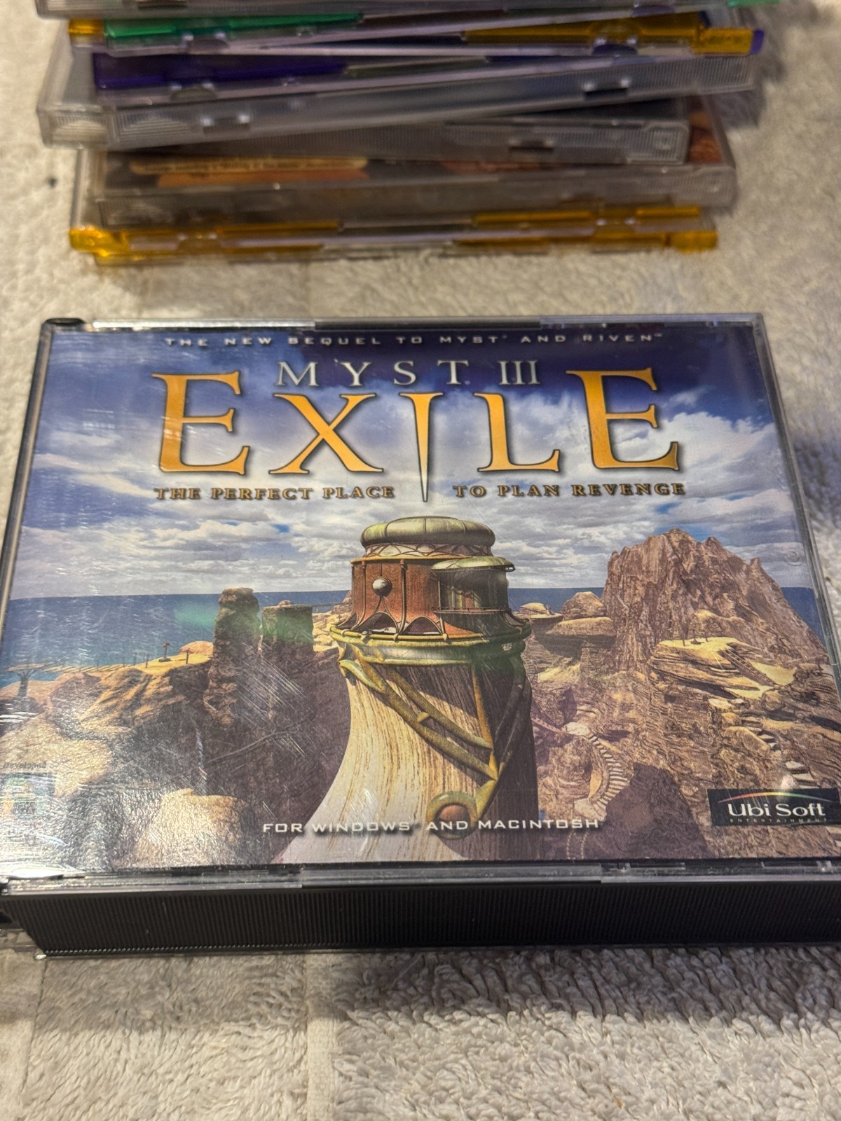 Myst III Exile Windows Macintosh CD ROM – 4 CD SET – GOOD CONDITION!!!