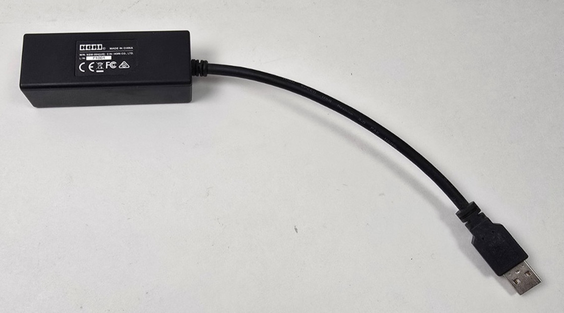 Nintendo Switch HORI Ethernet LAN Adapter Model NSW-004