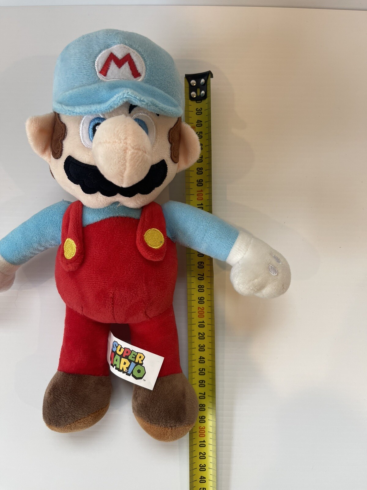 Official Super Mario Plush 2023 Nintendo Mario Character 30cm Stuffed Toy EUC