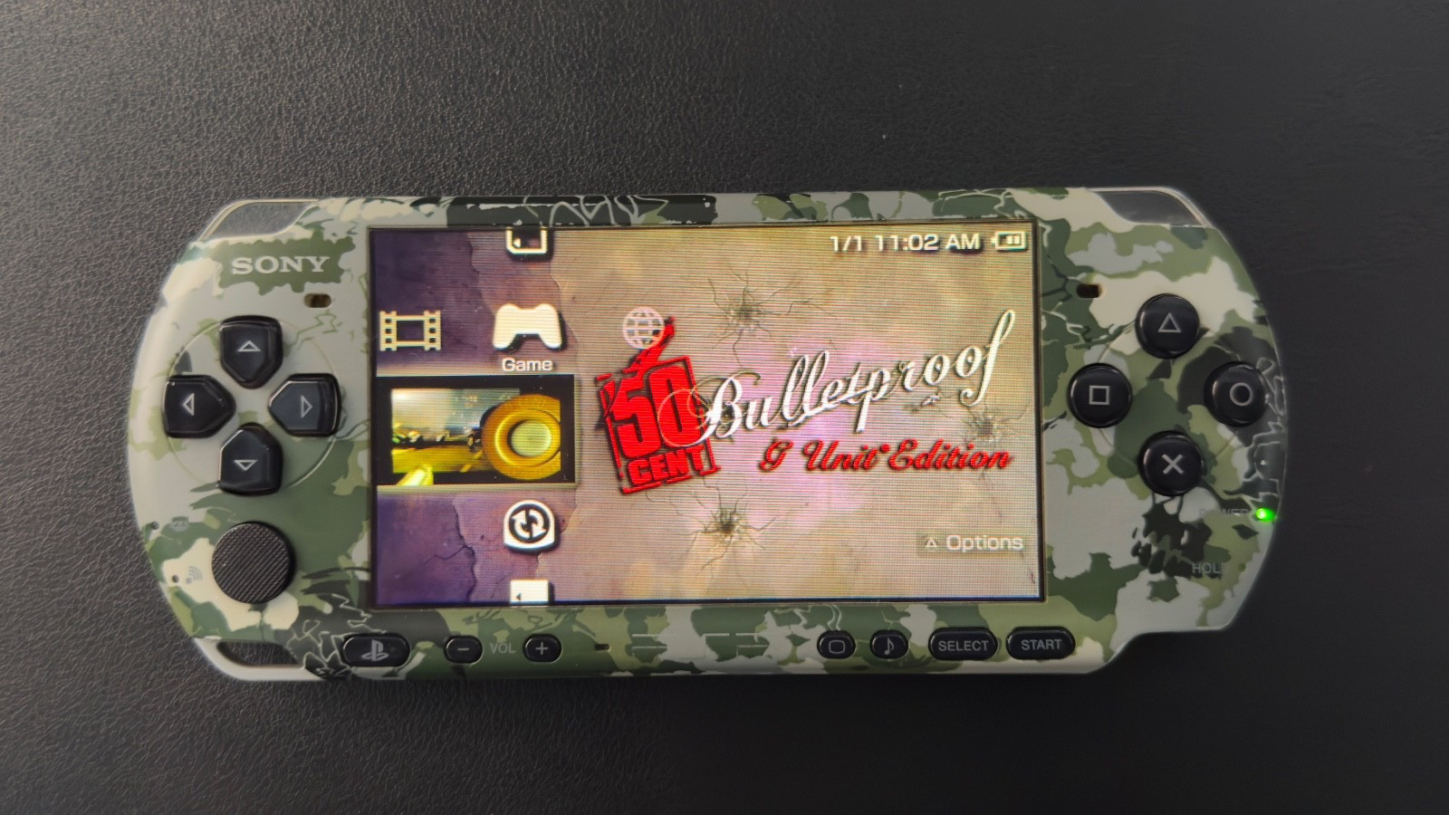 50 Cent Bulletproof G Unit Edition PSP Game disc UMD Only