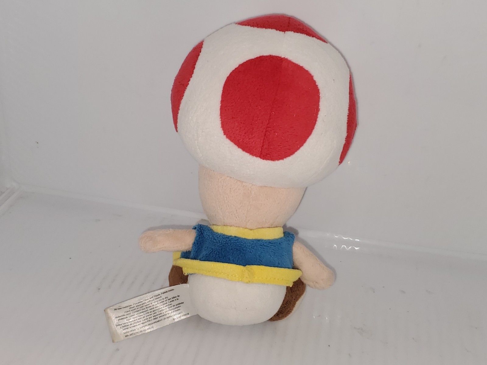 NIntendo Super Mario Toad Mushroom 7″ Plush Doll 2013.