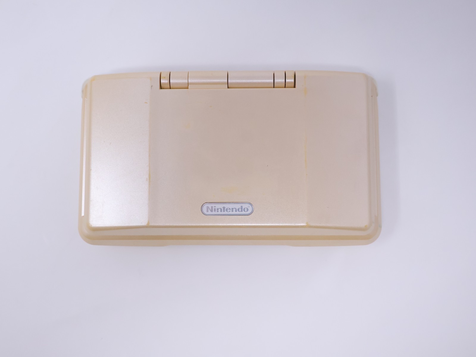 Nintendo DS Handheld System Console Tested Working Pure White w/ Stylus