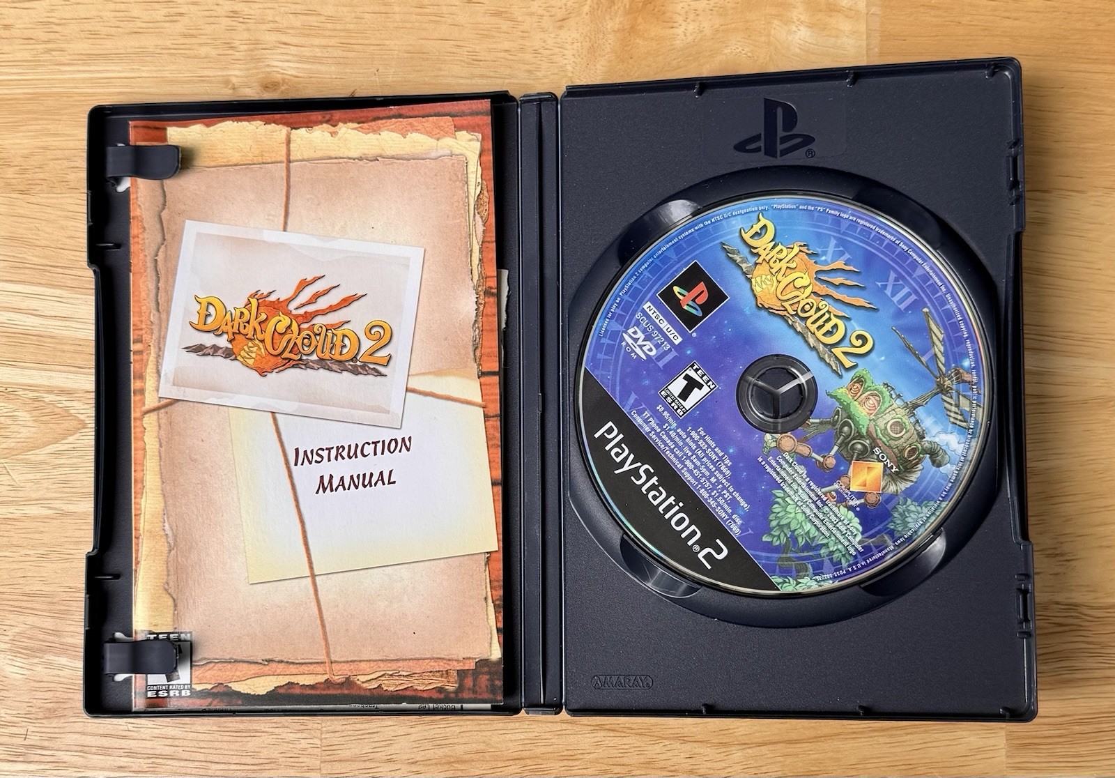 Dark Cloud 2 for PS2 (Level 5, 2003); CIB (Game, Case, & Manual w/ Registration)