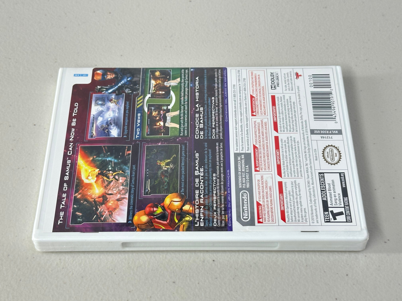 NEW! Metroid: Other M (Nintendo Wii) Factory Sealed!!