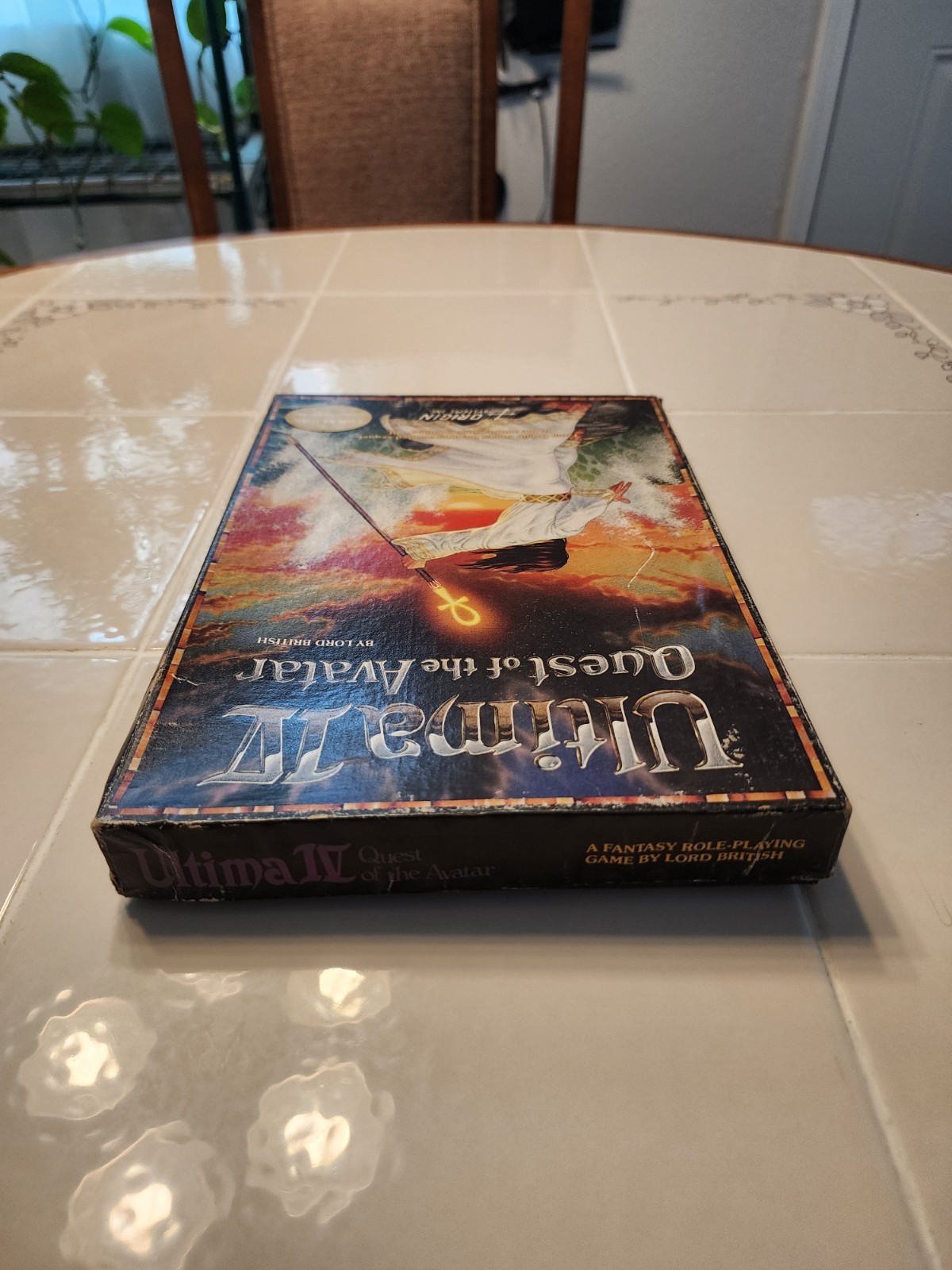Ultima IV Quest Of The Avatar Commodore 64 CIB Origin Systems Inc 1985