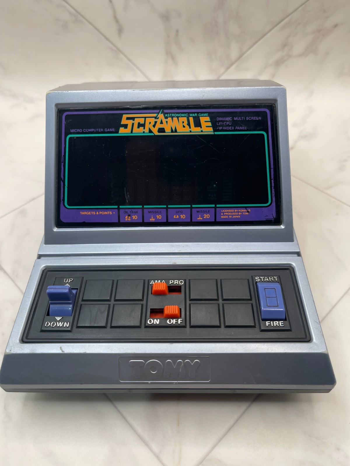 Tomy LSI Game Scramble RARE Vintage Tested Working