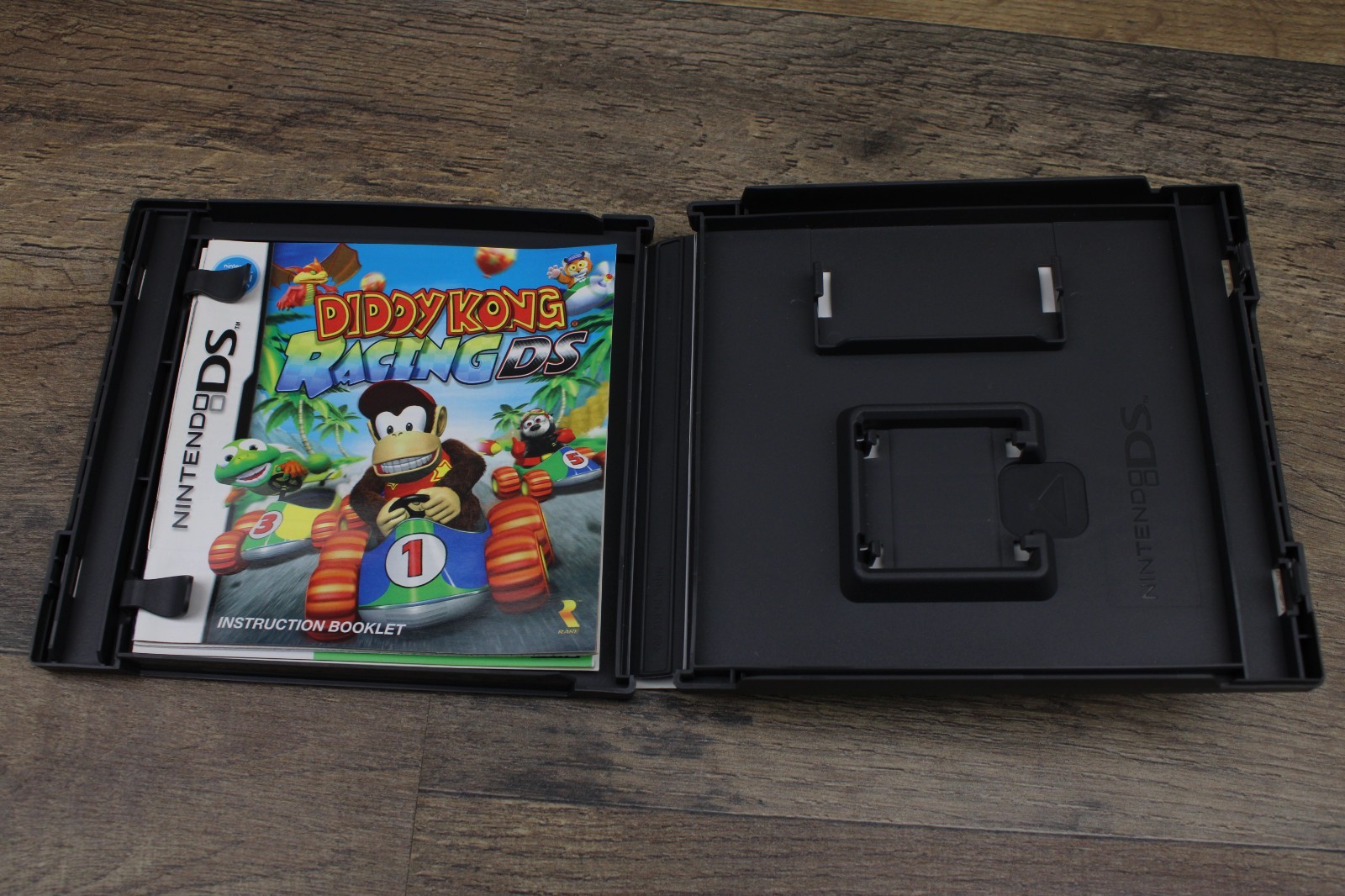 Diddy Kong Racing (Nintendo DS, 2007) Original Case & Manual NO GAME