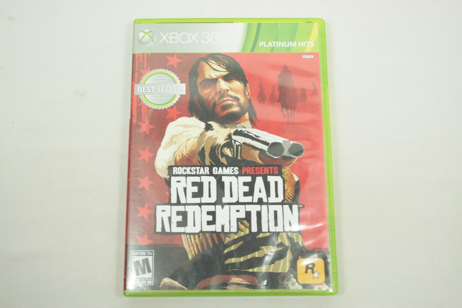 Red Dead Redemption Xbox 360 CIB Platinum Hits Microsoft 2010 Complete with Map