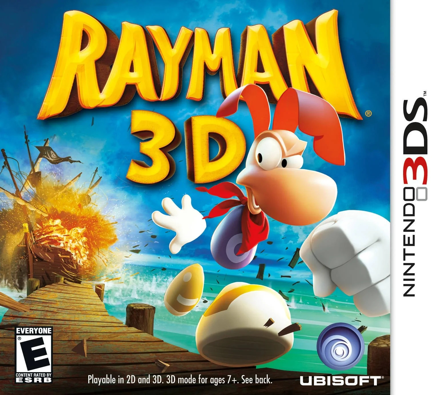 Rayman 3D – Nintendo 3DS [CIB Complete in Box]