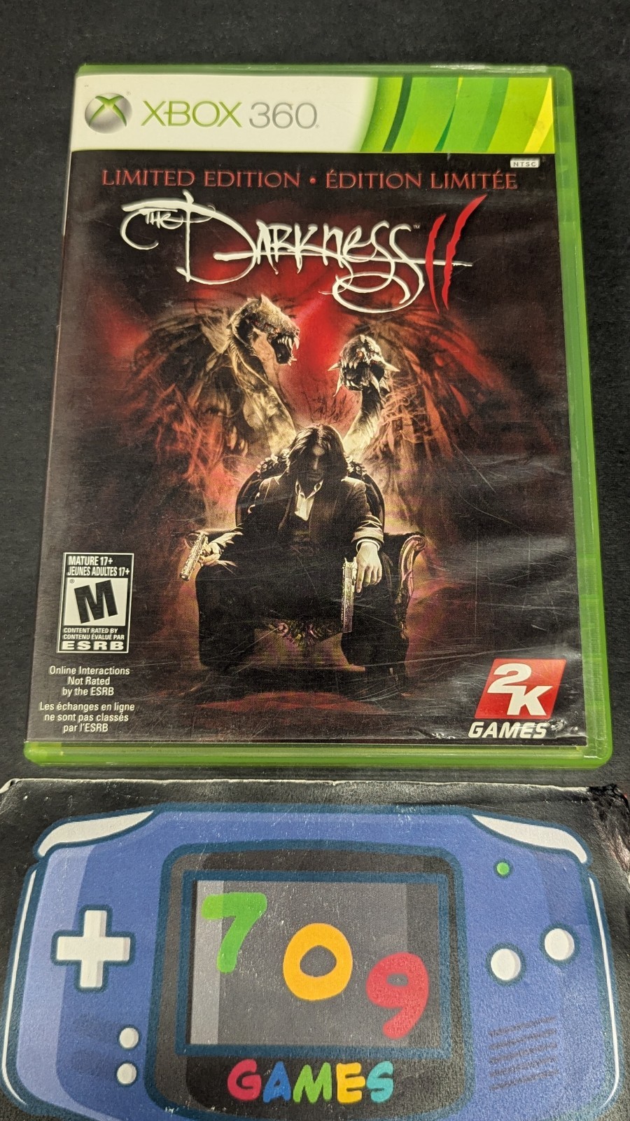 The Darkness II Limited Edition (Microsoft Xbox 360, 2012)