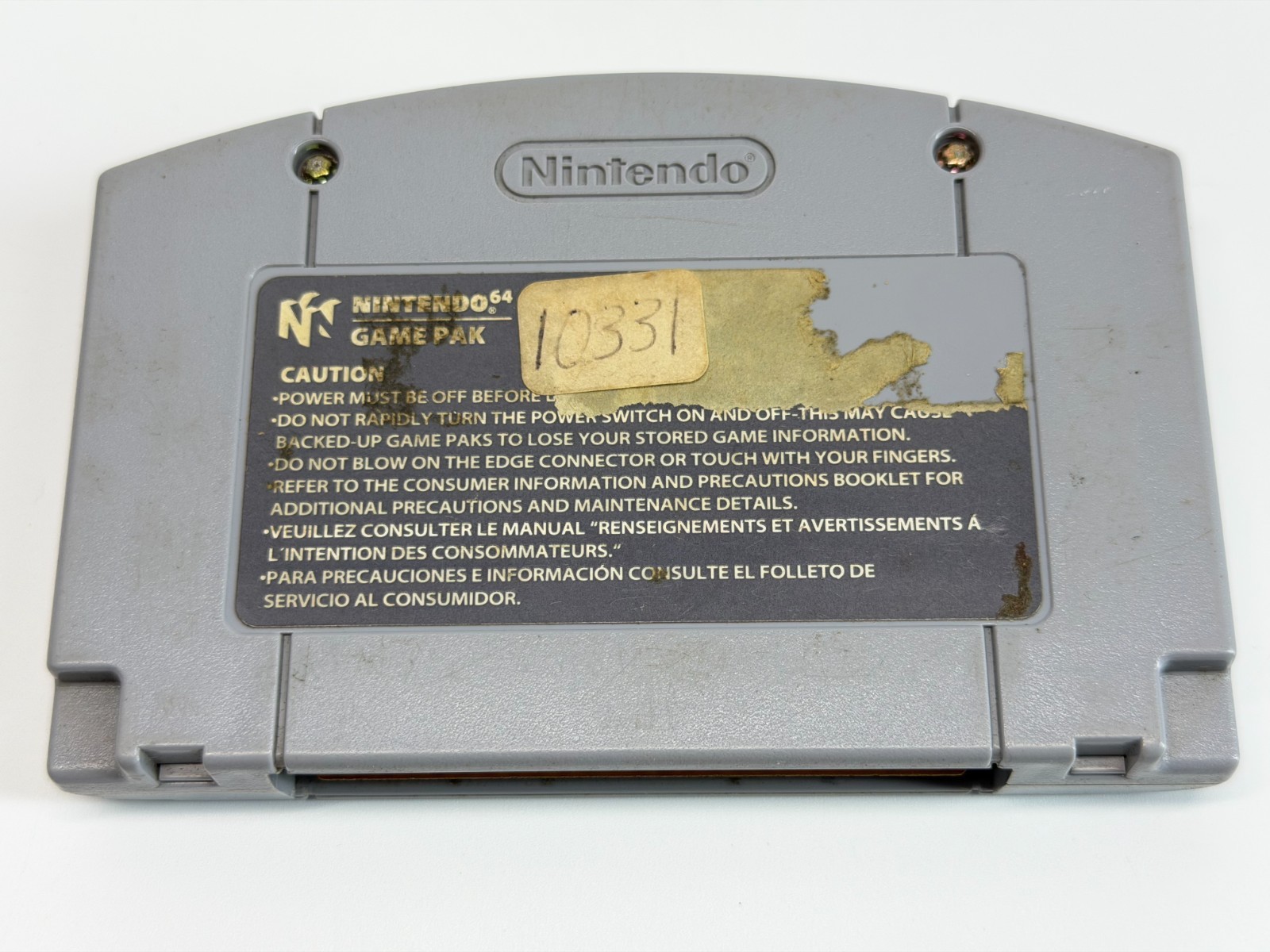 Mario Kart 64 (Nintendo 64) Authentic *MILLION SELLER* Label Wear/Damage