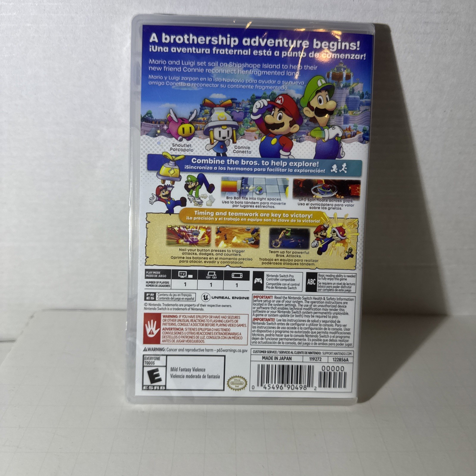 Mario & Luigi: Brothership – Nintendo Switch New Sealed