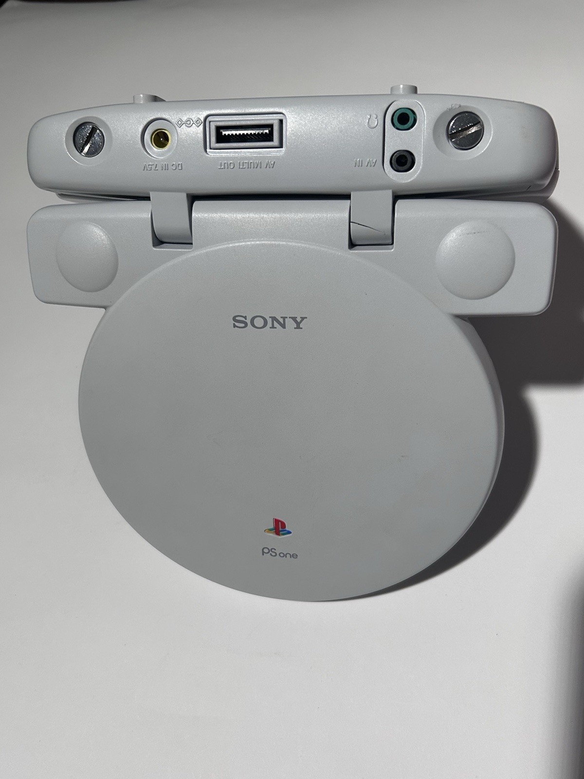 Sony PSone Console Bundle w/ LCD Screen Fully Tested! (Please Read Description)