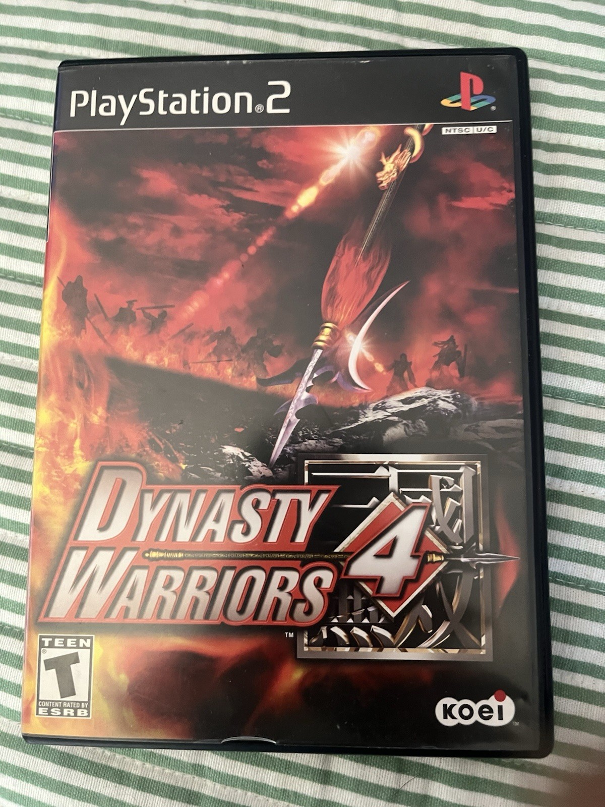 Dynasty Warriors 4 PS2 PlayStation 2 Complete CIB Tested Working
