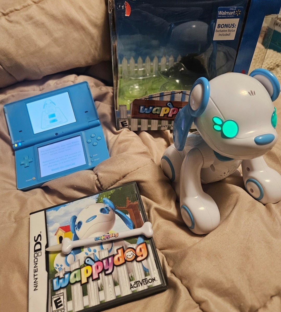 (DS NOT INCLUDED) Vintage Nintendo WAPPY dog COMPLETE
