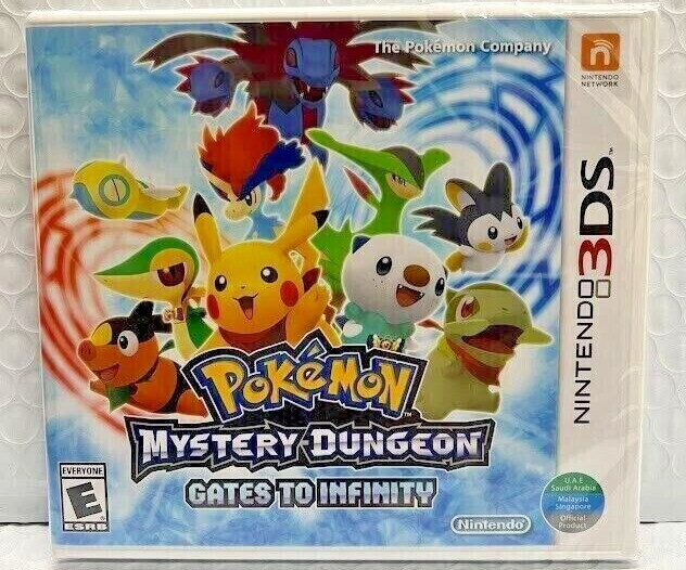 Pokemon Mystery Dungeon: Gates to Infinity 3DS Brand New Game (Multiplayer)
