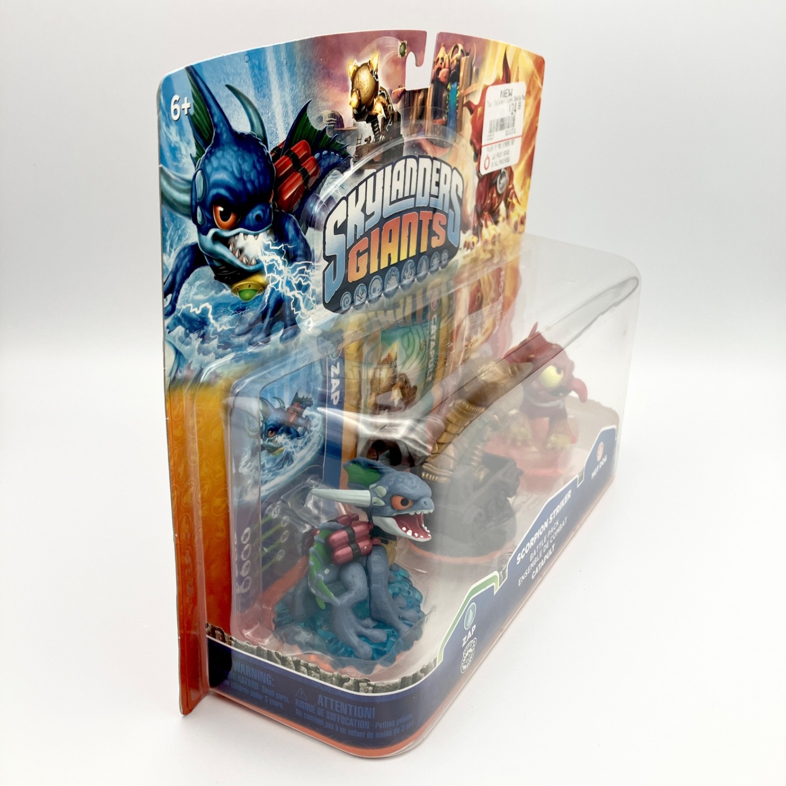 Skylanders Giants Scorpion Striker Battle Pack Zap Hot Dog NEW SEALED