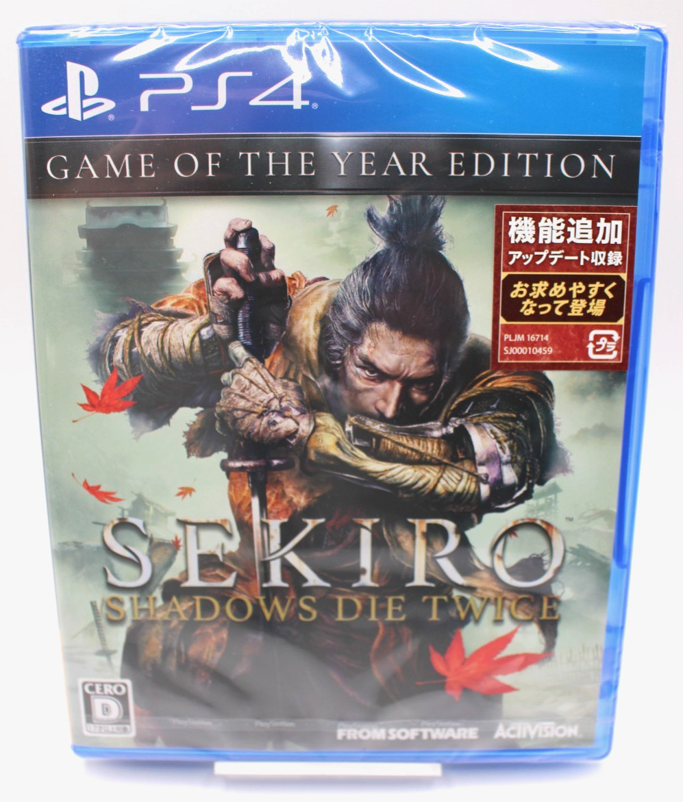 SEKIRO Shadows Die Twice Game of the year Edition PS4 PlayStation 4 Multilingual