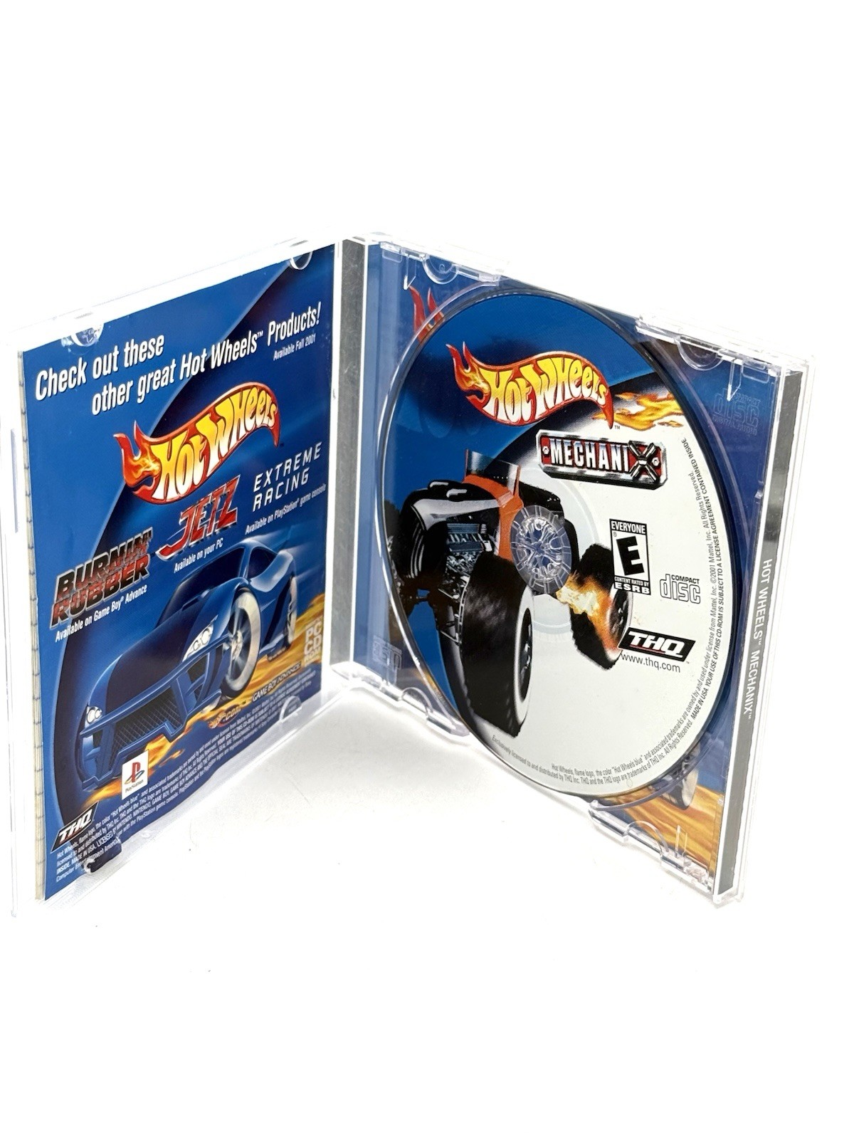 THQ Hot Wheels: Mechanix (PC) CD-ROM Racing Game Jewel Case + Manual