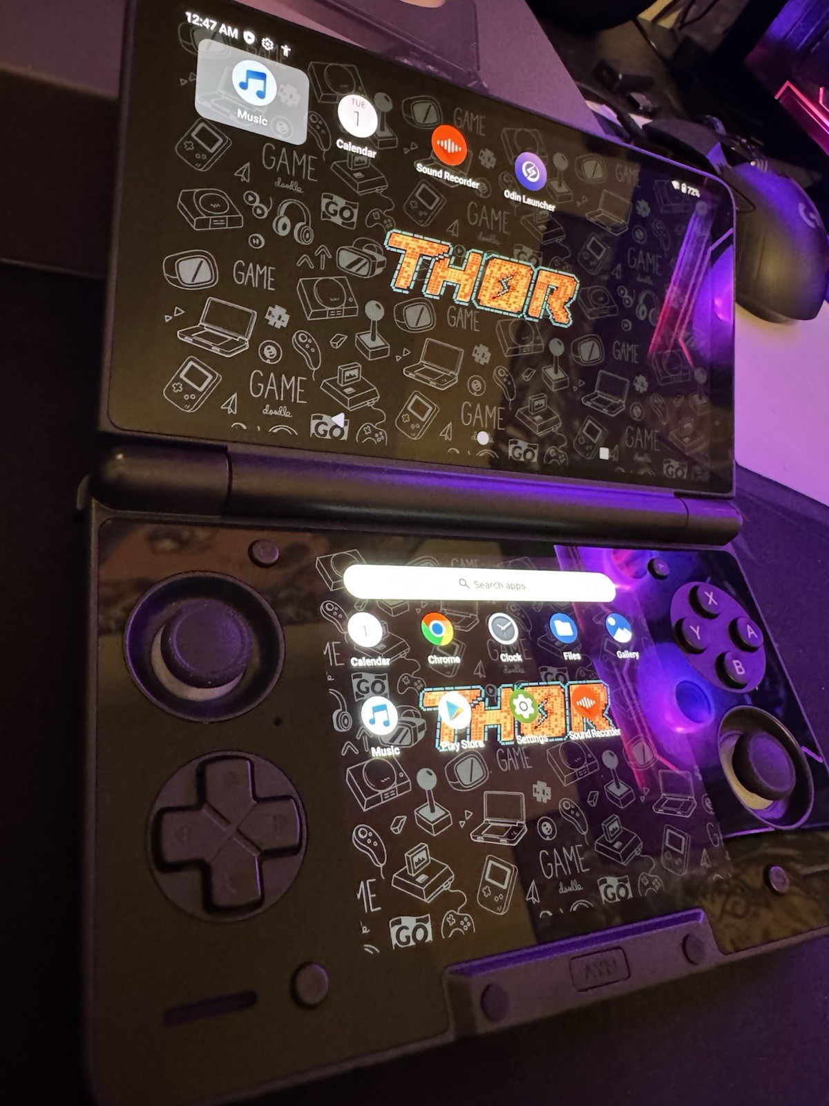 AYN Thor Base 8GB/128GB Black – Android Handheld Gaming Console (SHIPS FAST)