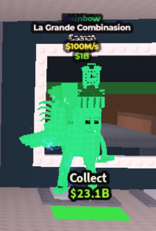 Steal a Brainrot SAB Secret – La Grande Combinasion + Rainbow 100M/s