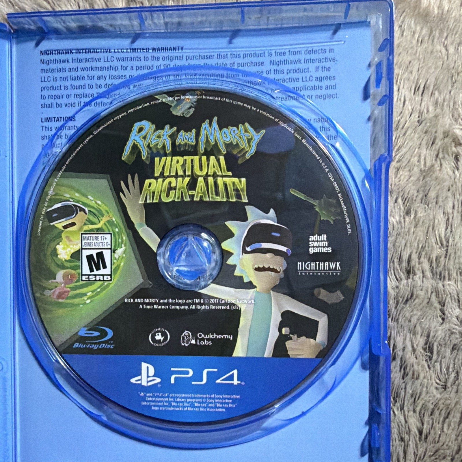Nighthawk Interactive Rick and Morty Virtual Rick-ality (PS4/PSVR) VR M