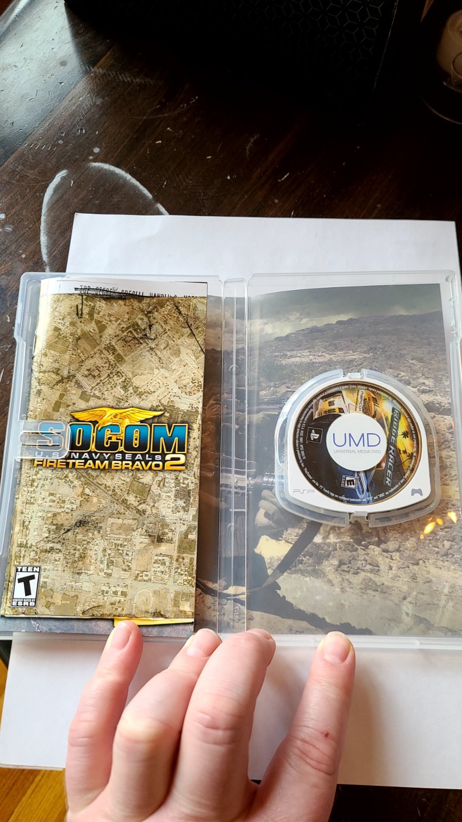 SOCOM U.S. Navy Seals Fireteam Bravo 2 PSP with Manual