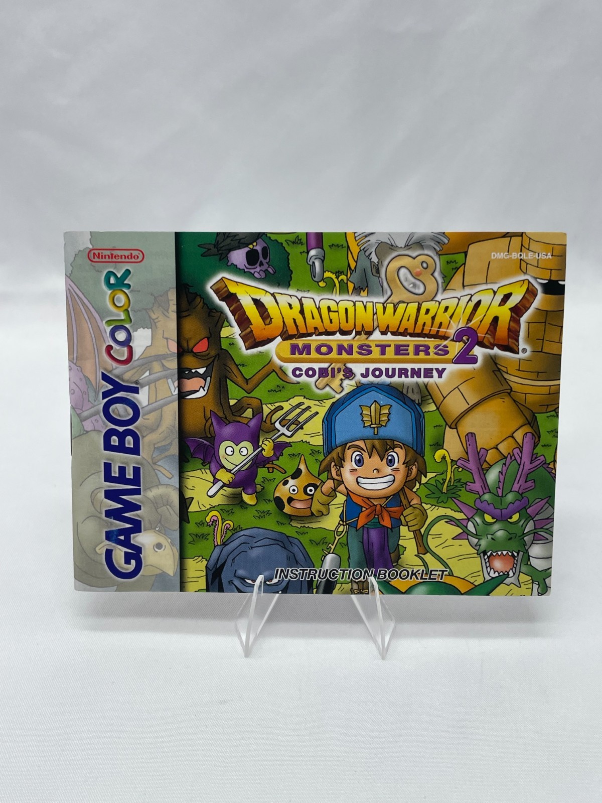 Dragon Warrior Monsters 2: Cobi’s Journey GBC, w/ Manual