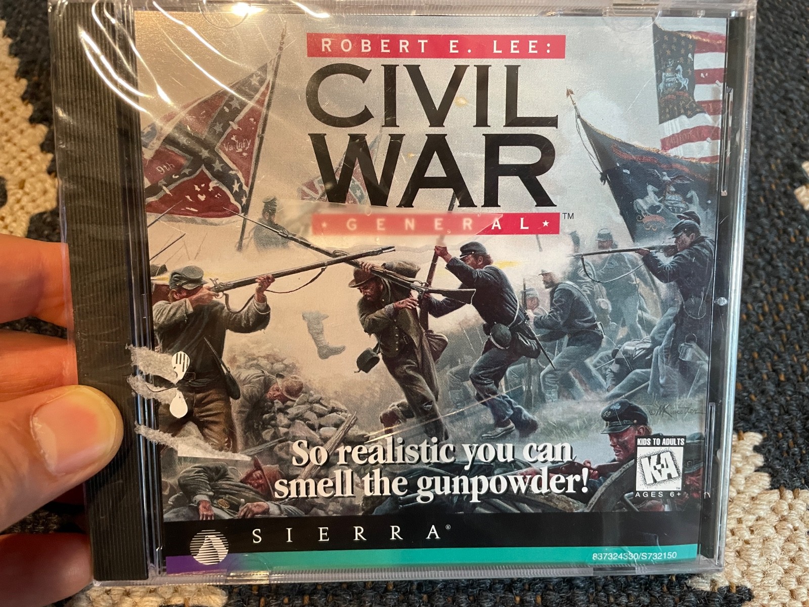 Robert E. Lee: Civil War General (Sierra) – Windows PC Strategy Game CD NEW