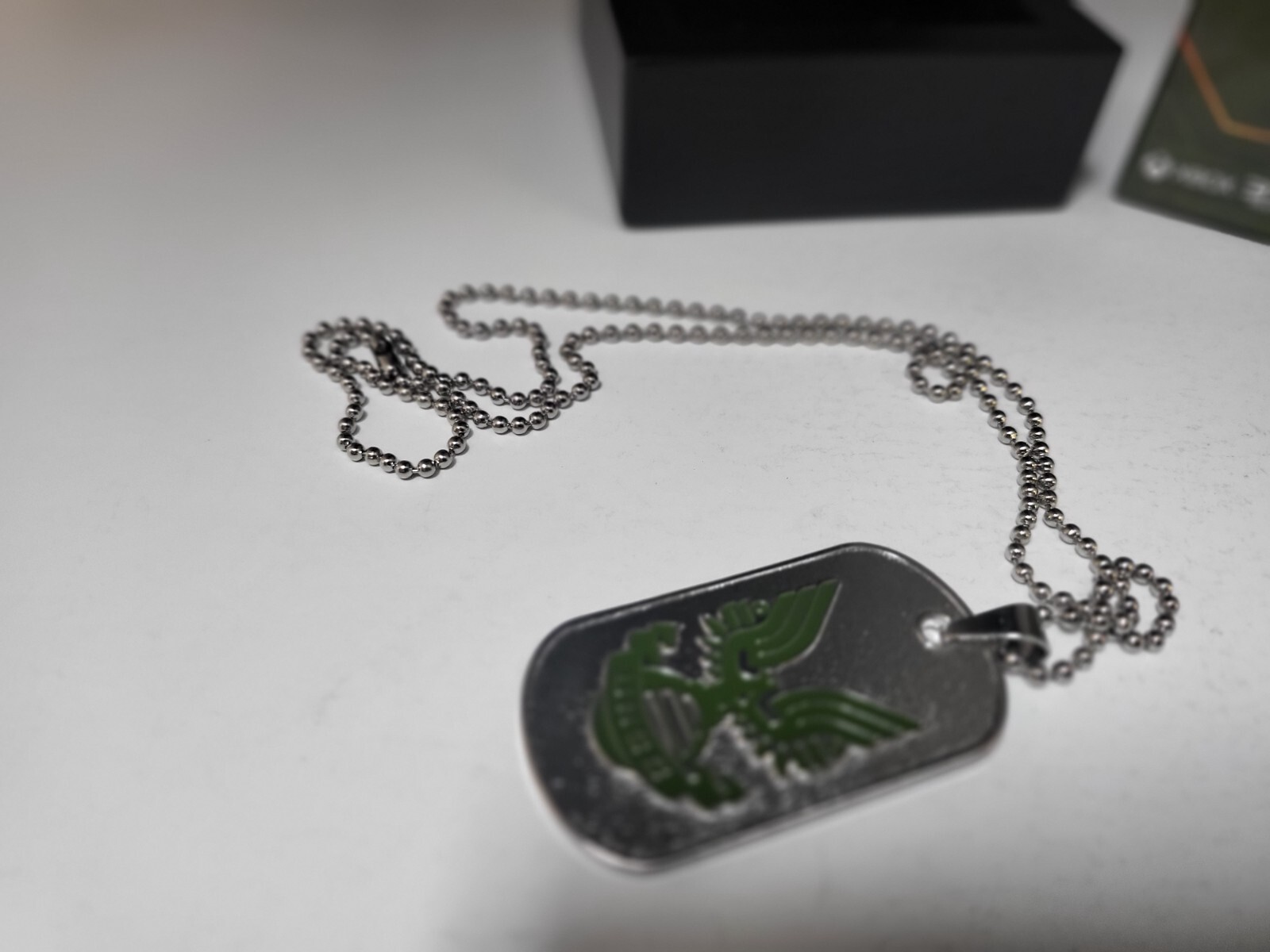 NEW MINT Factory Sealed HALO INFINITE Gamestop Promotion UNSC Dog Tag IN BOX