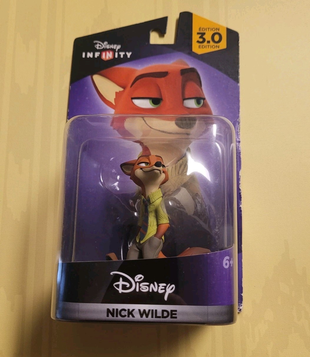 New, Unopened Disney Infinity 3.0 NICK WILDE Zootopia Figure PS4 XB1