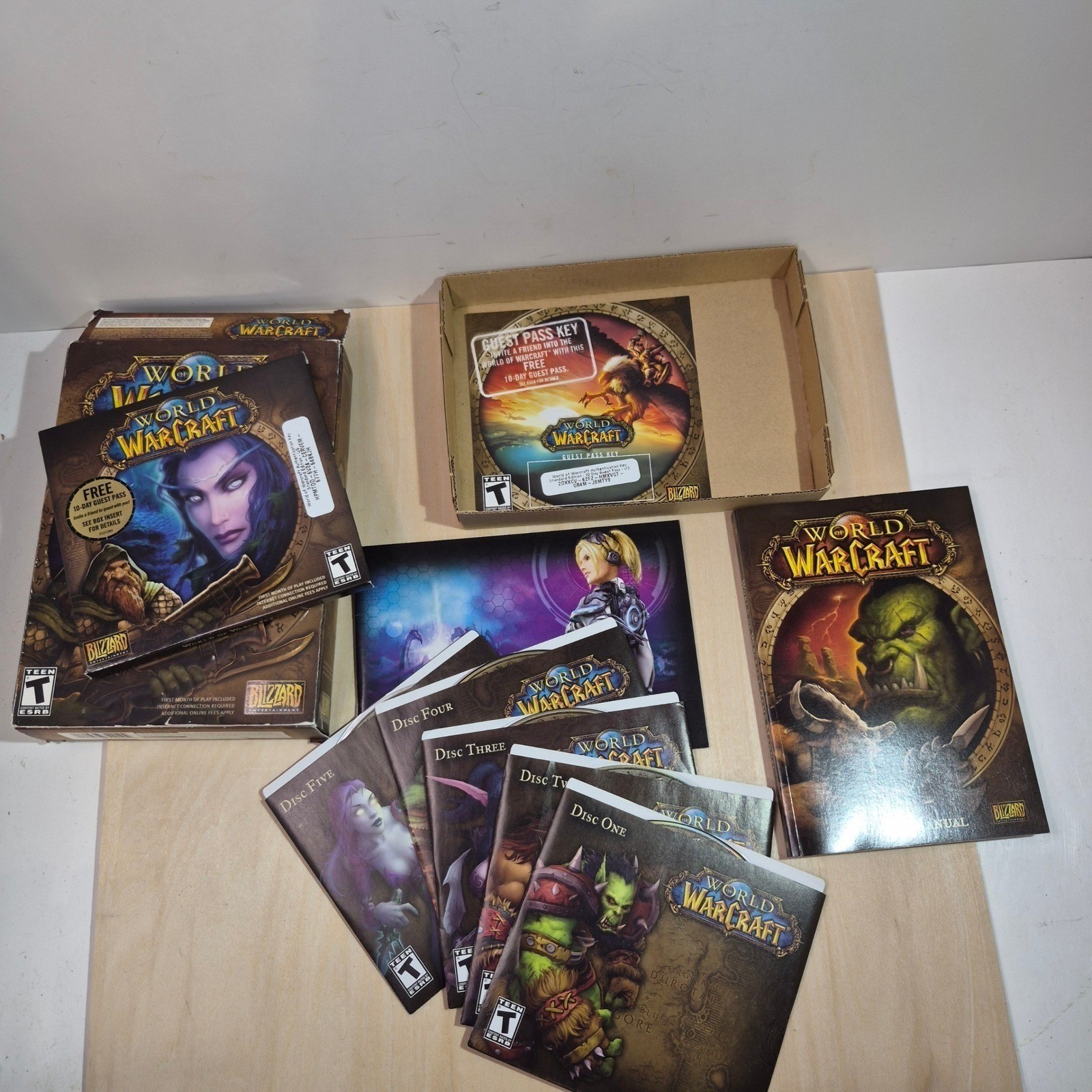 World of Warcraft PC Game Blizzard Entertainment 2004 Game of the Year