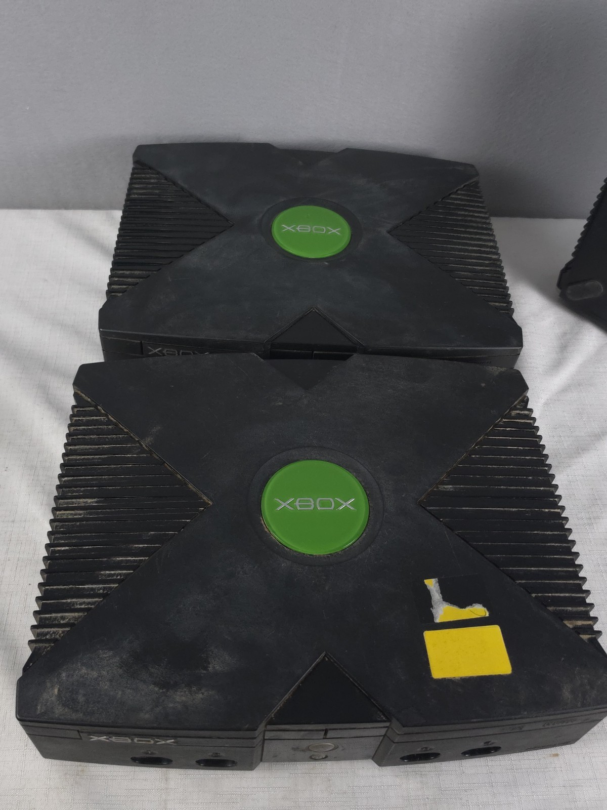 Microsoft Original Xbox Console Lot of 3 Tested Broken For Parts Repair Only