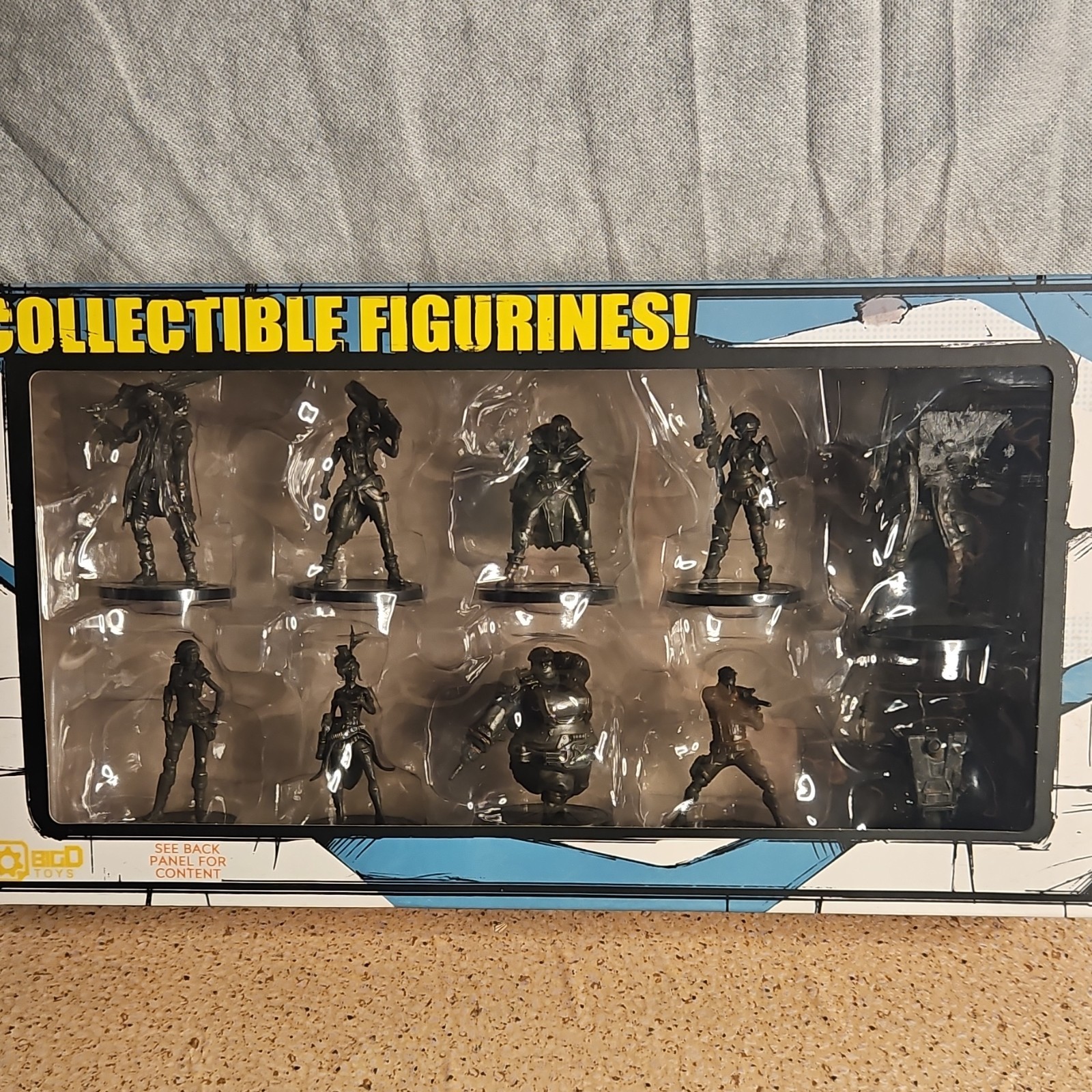 Loot Crate Borderlands 3 Collectible Figurines Moze Amara FL4K Zane Moxxi Set