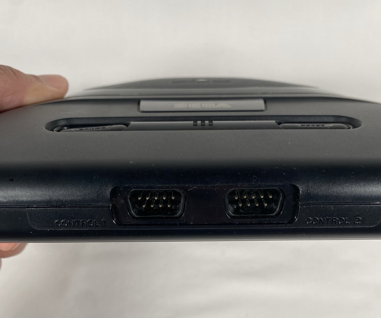 Sega Genesis Console MK-1631 Bundle Sonic NFR Barbie 2 Controllers Tested