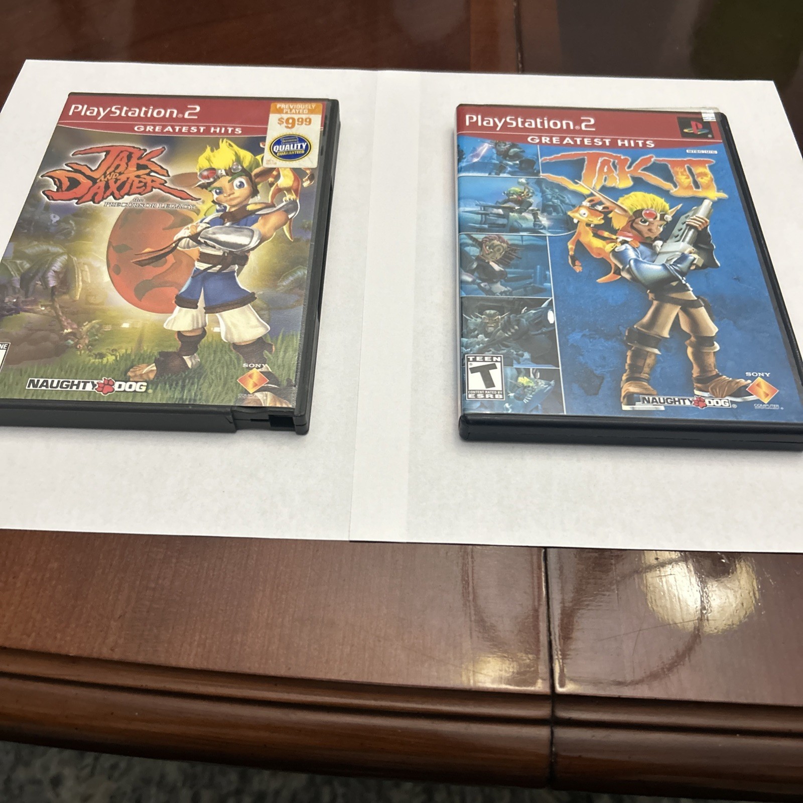 Jak and Dexter PS2 Game With Jak 2 PS2 Tested And Working
