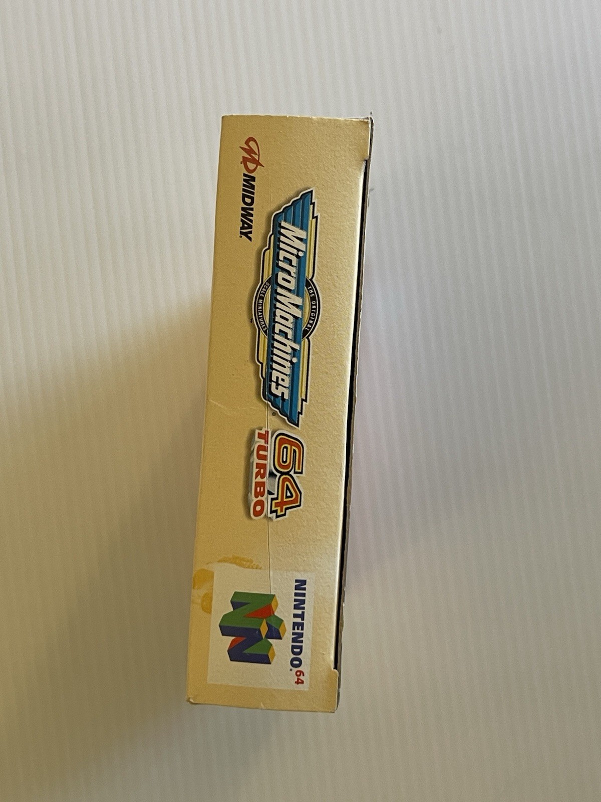 Micro Machines 64 Turbo (Nintendo 64, 1999) Original Box And Vehicle Only Rare