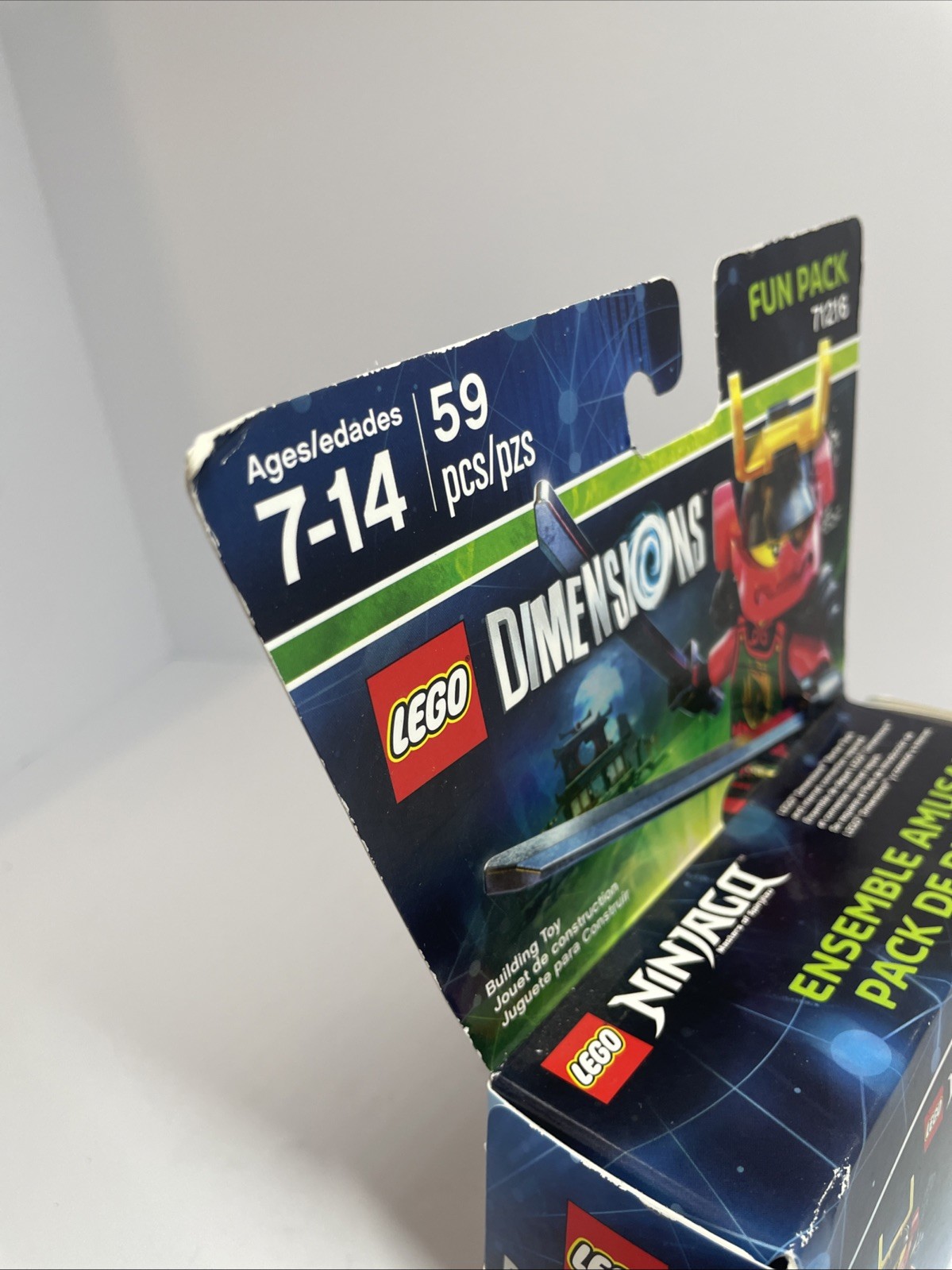 Lego Dimension Ninjago Nya Samurai Mech 59 Pcs Fun Pack 71216 NIB