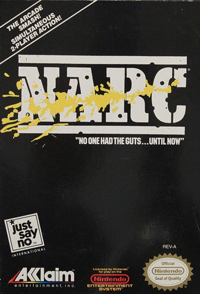 NARC (Nintendo Entertainment System, 1990) NES Game Cartridge Only TESTED