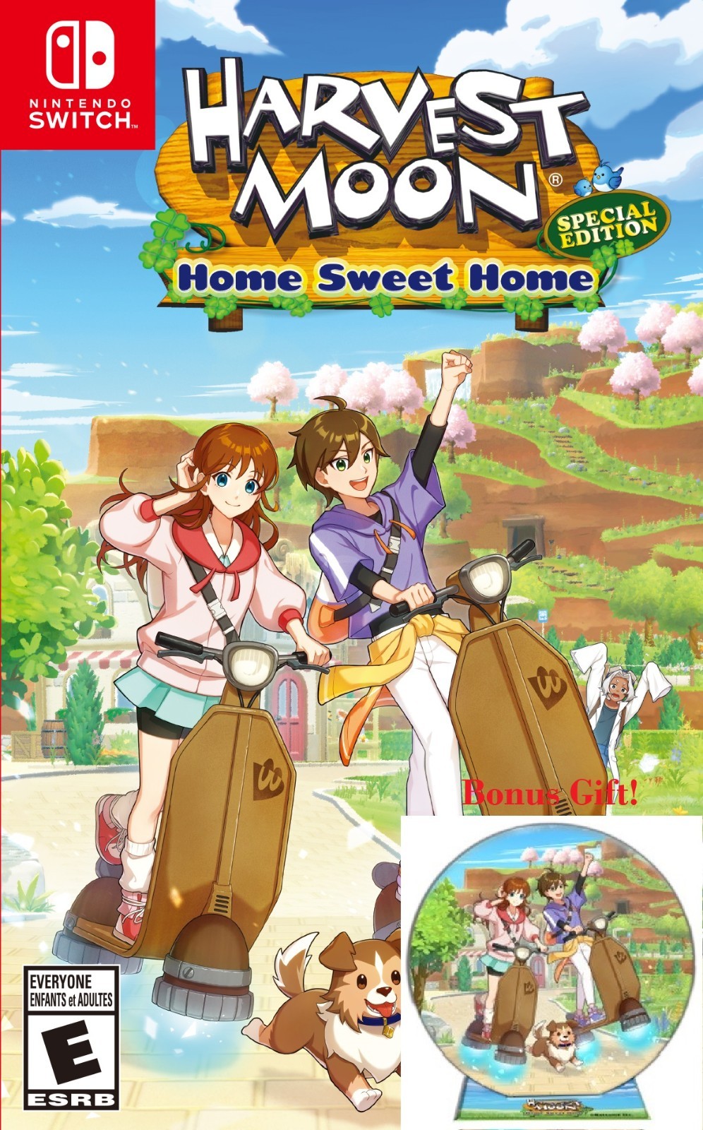 Harvest Moon: Home Sweet Hom Nintendo Switch with BONUS Harvest Moon Standee