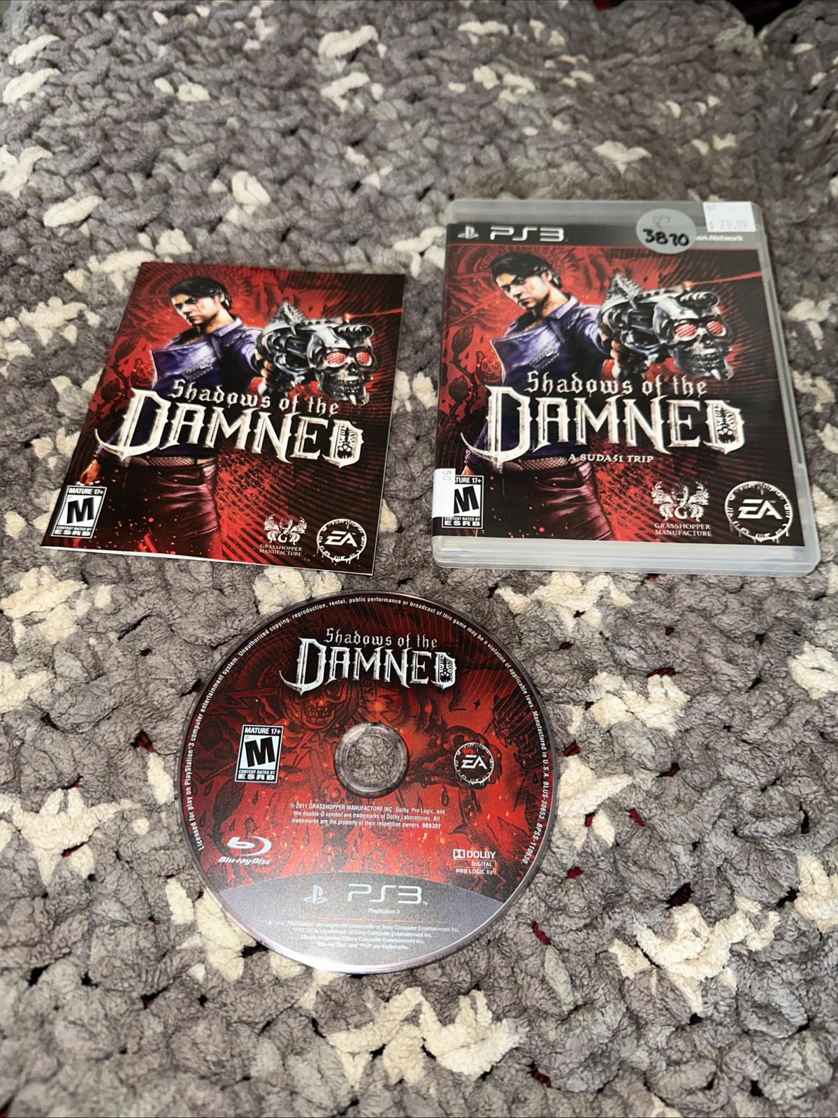 Shadows of the Damned Sony PlayStation 3 PS3 Complete S4