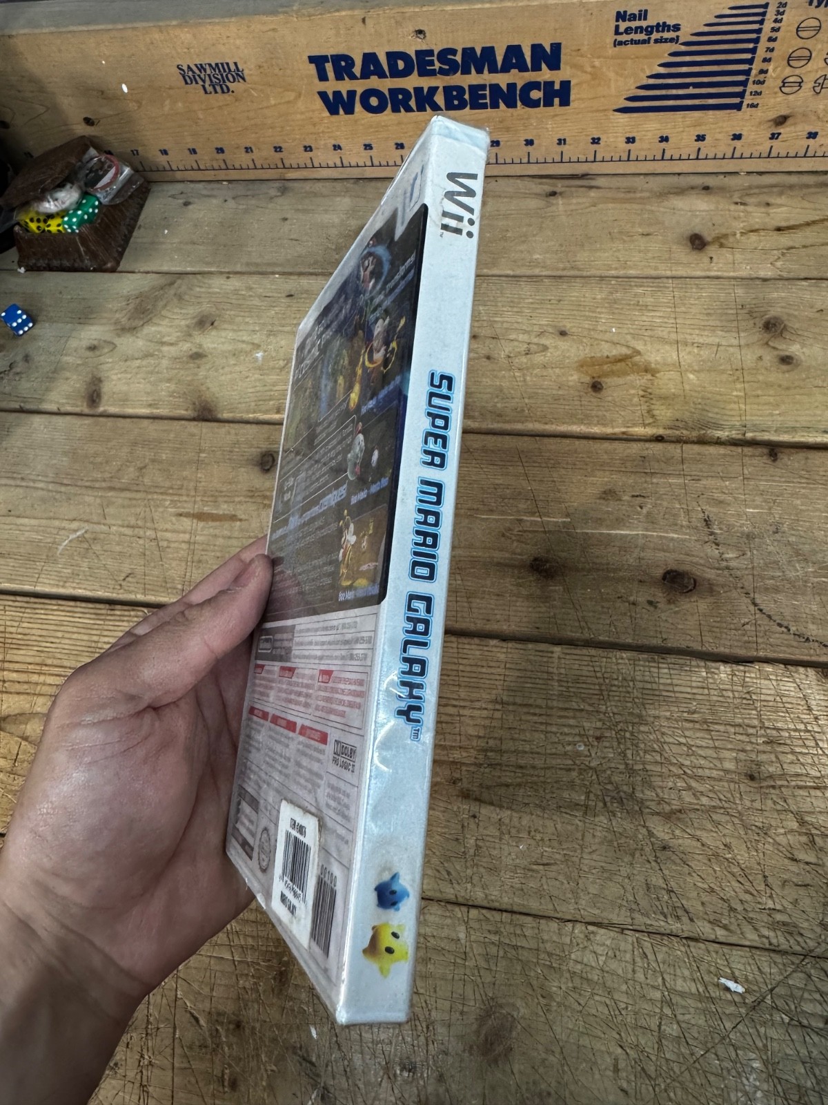 Super Mario Galaxy Nintendo Wii 2007 Sealed
