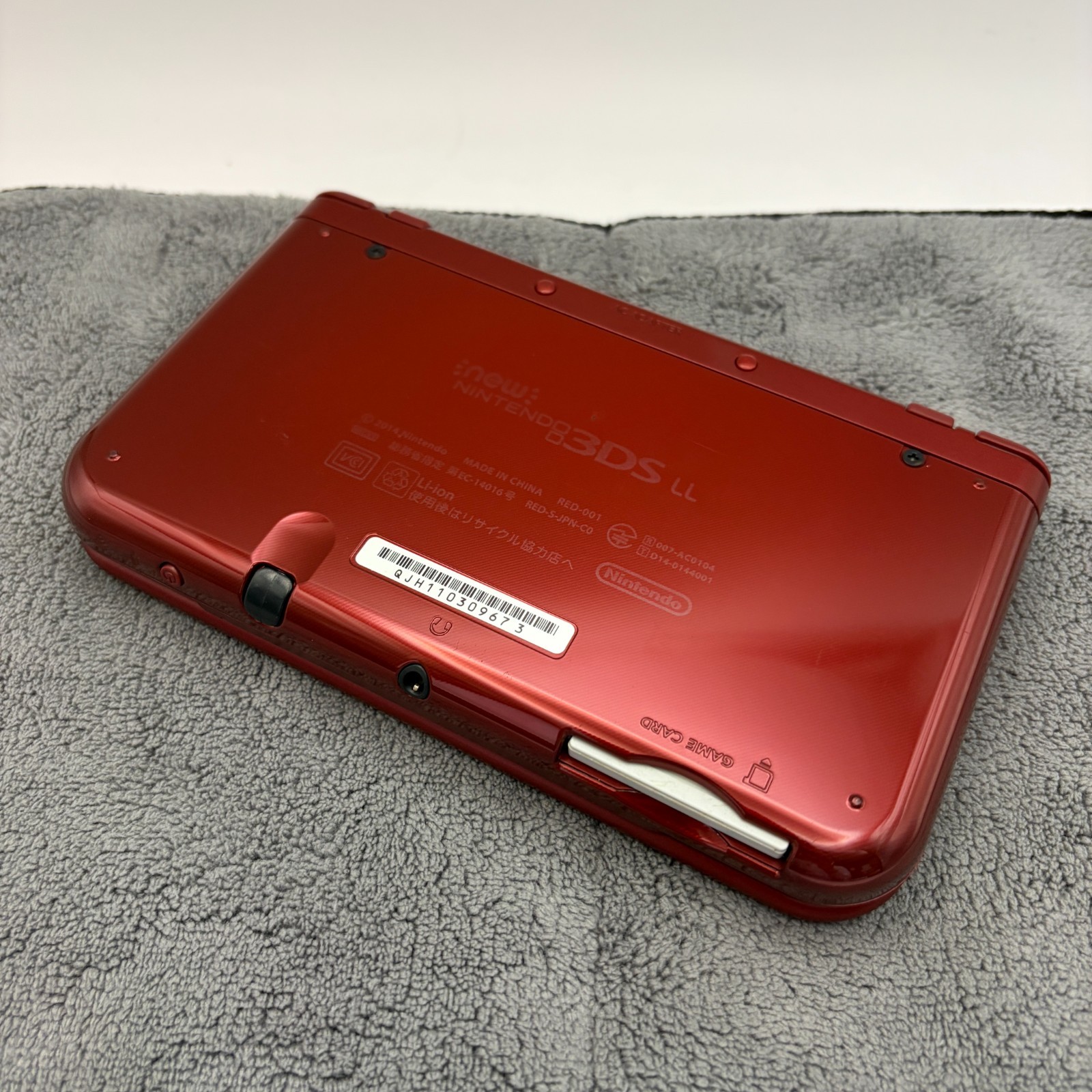 【Near Mint】TOP IPS Nintendo NEW 3DS LL XL Metallic Red Handheld Game Console
