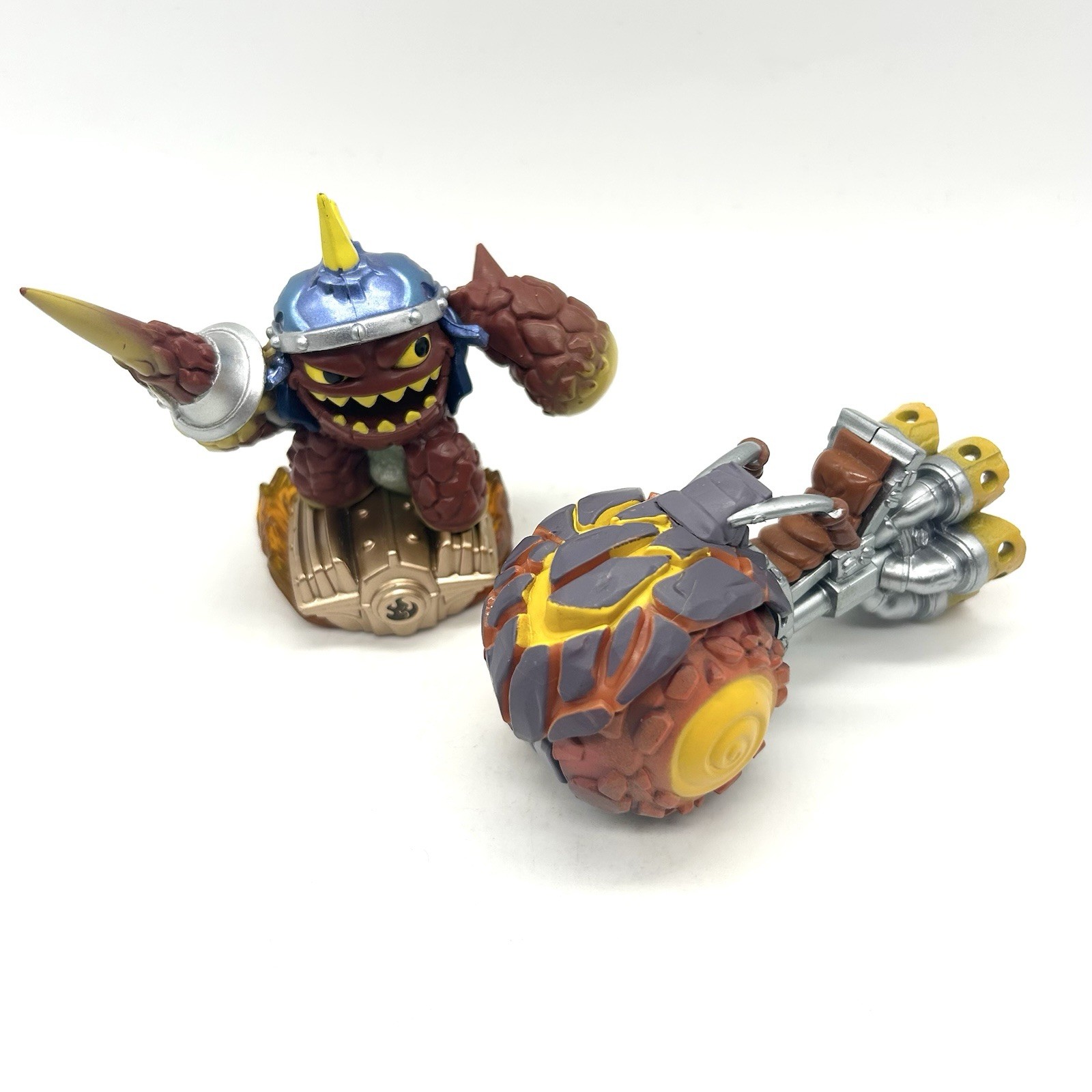 Skylanders SuperChargers Lava Lance Eruptor & Burn Cycle – Combined Shipping