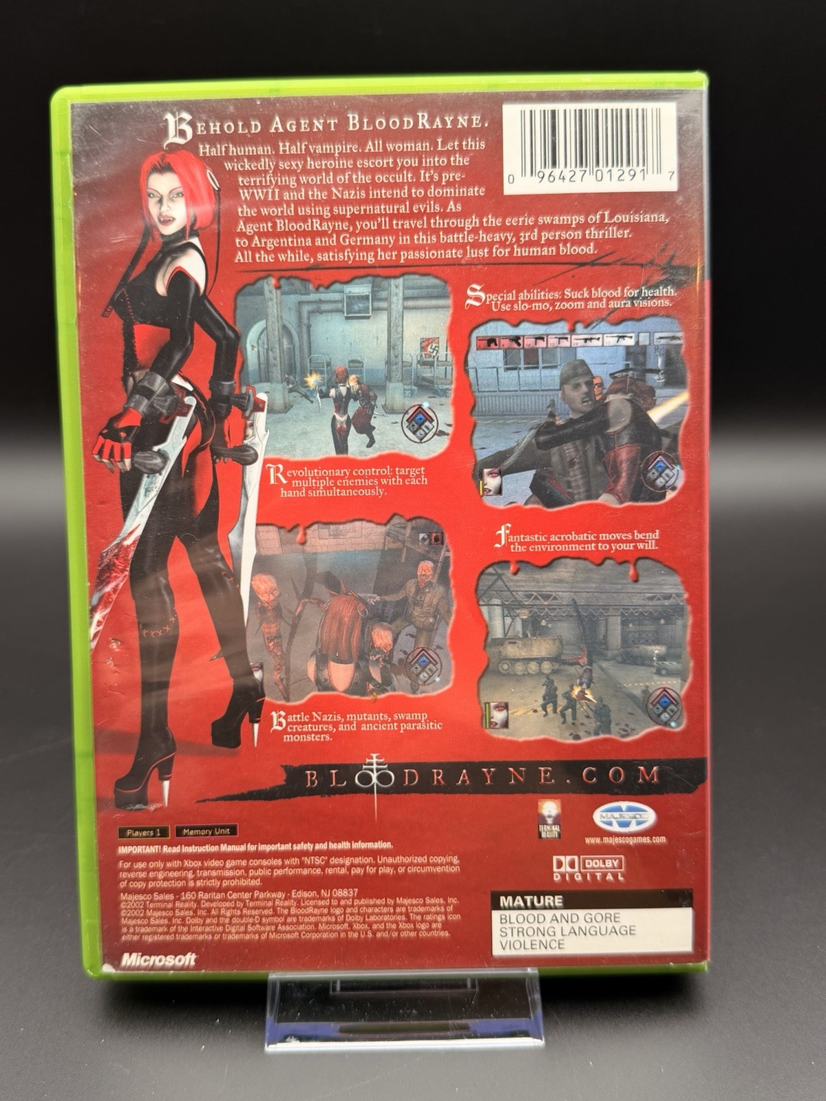 BloodRayne (Microsoft Xbox, 2002) Complete CIB – Tested